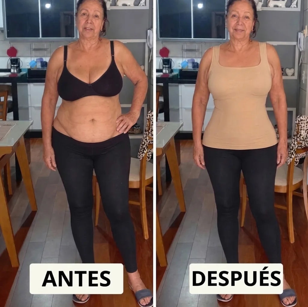 Blusa Moldeadora con Bra Integrado - EVOLEX
